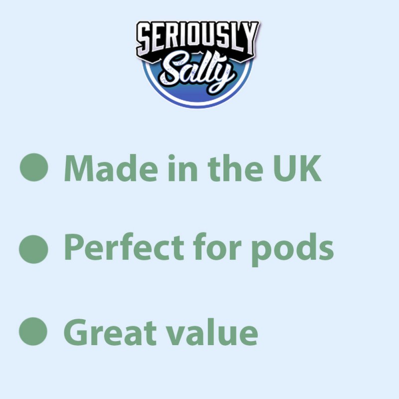 Seriously Salty e-liquid UK info