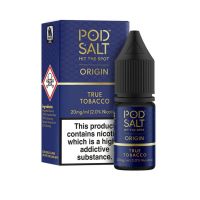 Pod Salt ORIGIN True Tobacco Nic Salt 10ml E-liquid